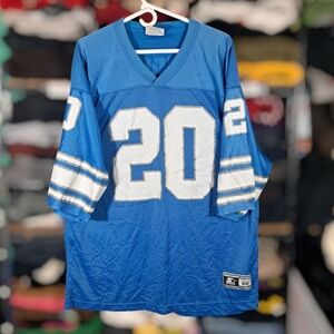 Vintage Barry Sanders Detroit Lions Starter Jersey Size XL Men's